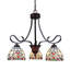 Lustre classique à 3 lumières Bondi