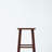 Collin Saddle Base Four Leg Bar Stool in Walnut Finish, 28.84'' H X 14.08'' W X 14.08'' D-150284938