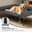Elevated Dog Bed with Removable Cooling Cushion-801308715-801308708