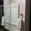 Armoire à pharmacie encastrée sans cadre à 1 porte avec tablettes réglables Frontline Shaker-671173963-680480184