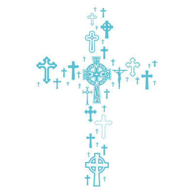 Religious & Spiritual Non-Wall Damaging Wall Decal