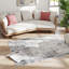 Tapis lavable moderne abstrait pour salon, gris-1582208538