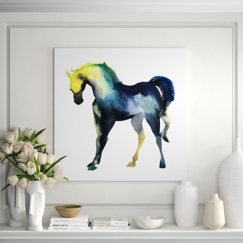 Equestrian Dance IV Print by Emma Brooks, Plexi, 40" H x 40" W x 1.5" D