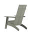 Chaises de style Adirondack intérieur / extérieur à double lattes Balasi-2028281909