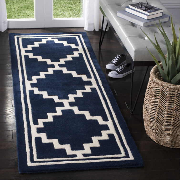 Carolene Hand Tufted Wool Geometric Rug