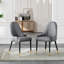 Chaise parsons rembourrée en similicuir Muminah (ensemble de 4)-1562334238