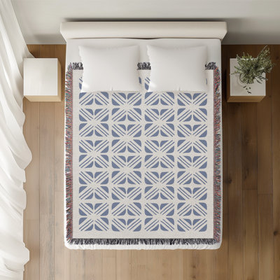 Couverture abstraite 100% coton