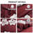 7 Piece Floral Comforter Set Soft Microfiber Bedding Set with Sheets for All Seasons-122608037-122608044