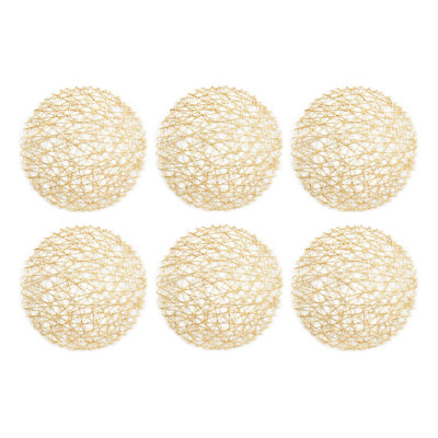 Geoghegan Woven Paper Round Placemat