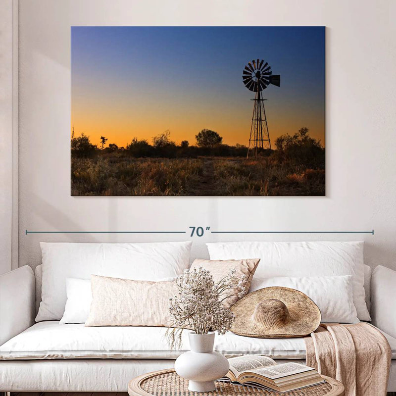 Kalahari Windmill, 34" H x 51" W