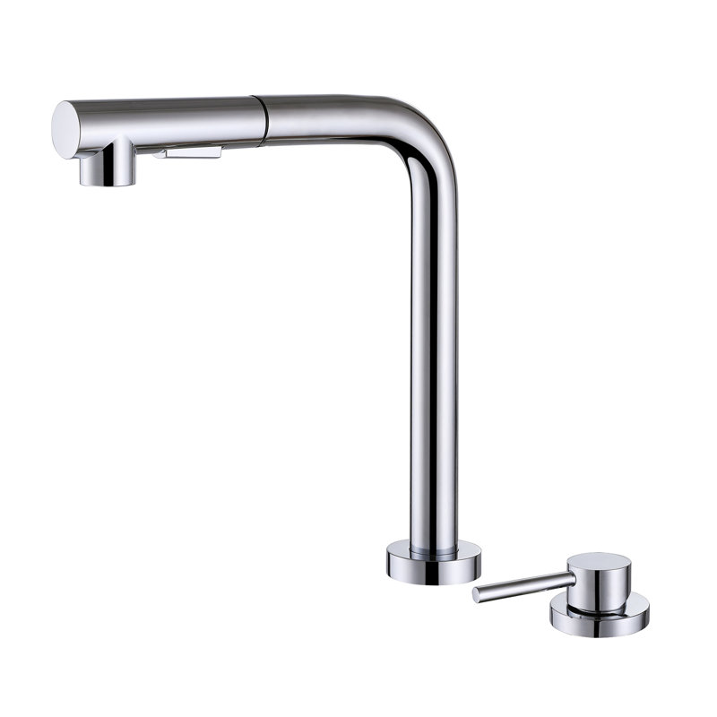 Belfry Kitchen Whitehaven Pull Out Kitchen Faucet, Chrome