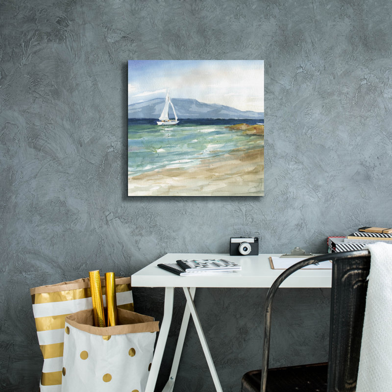 «Come Sail Away» par Carol Robinson, H 18 po x l 18 po x P 0,75 po