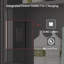 Gervon Lighted Surface Framed Round Medicine Cabinet Mirror Adjustable Shelf & AC Outlets-98501387-110136136
