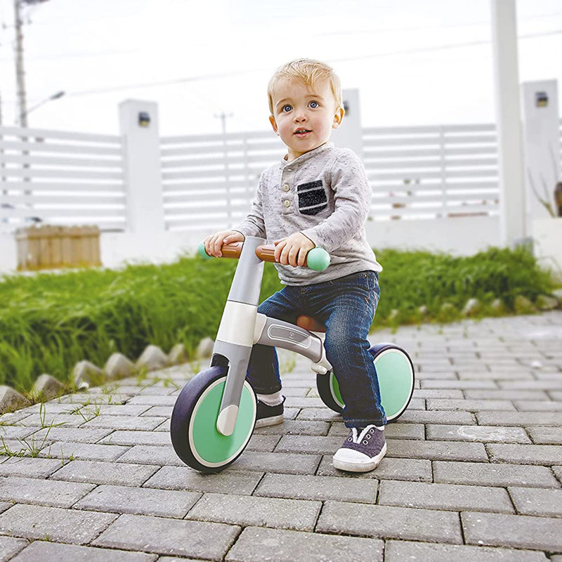 Hape Balance Tricycle With Magnesium Frame, Ages 18 Months And Up, Vespa Green