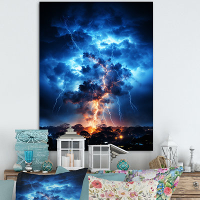 «Lanyia Lightning Electrifiant Moment», reproduction sur toile