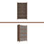 Armoire 57 po en métal à 4 portes basculantes de 57 po de hauteur, avec amplement d'espace de rangement pour la chambre à coucher, le bureau, le salon, le couloir et le vestibule