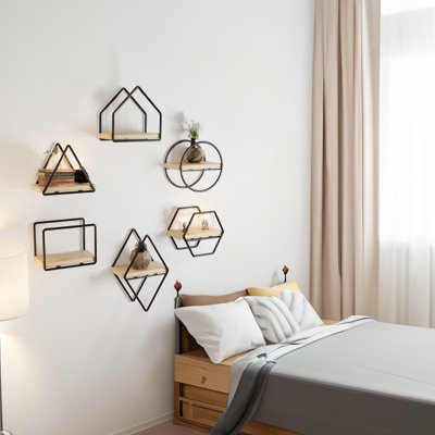 Jinhee Solid Wood Floating Shelf