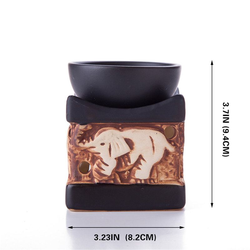 Malaikah Essential Oil Diffusers, Black/Brown