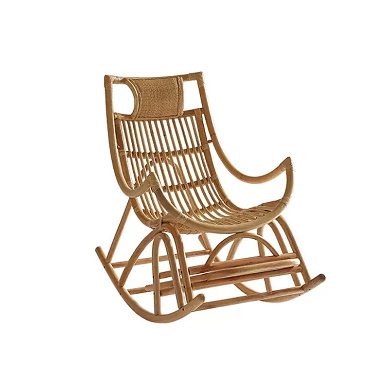 Chaise berçante en rotin Balcon Living Home