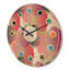 Horloge murale circulaire en bois-63892116