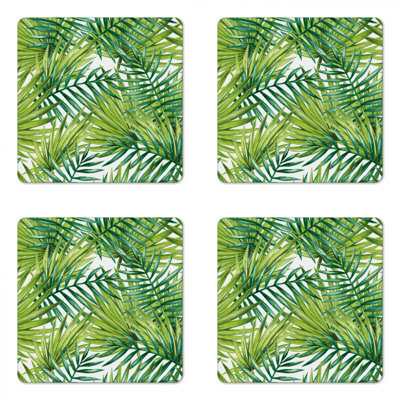 Square 4 Piece Coaster Set