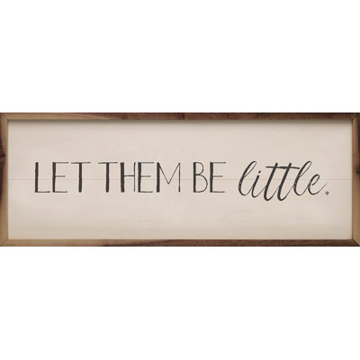Let Them Be Little White