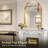 Axia 40''x30'' Metal Arch Wall Mounted Mirror for Bathroom, Living Room, Entryway-1674848725-1674848720