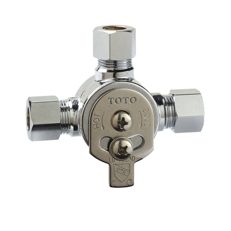 Robinet mélangeur manuel pour robinets EcoPower, chrome poli