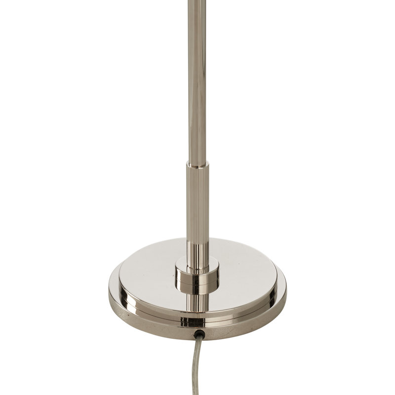 Underwood Floor Lamp, Polished Nickel