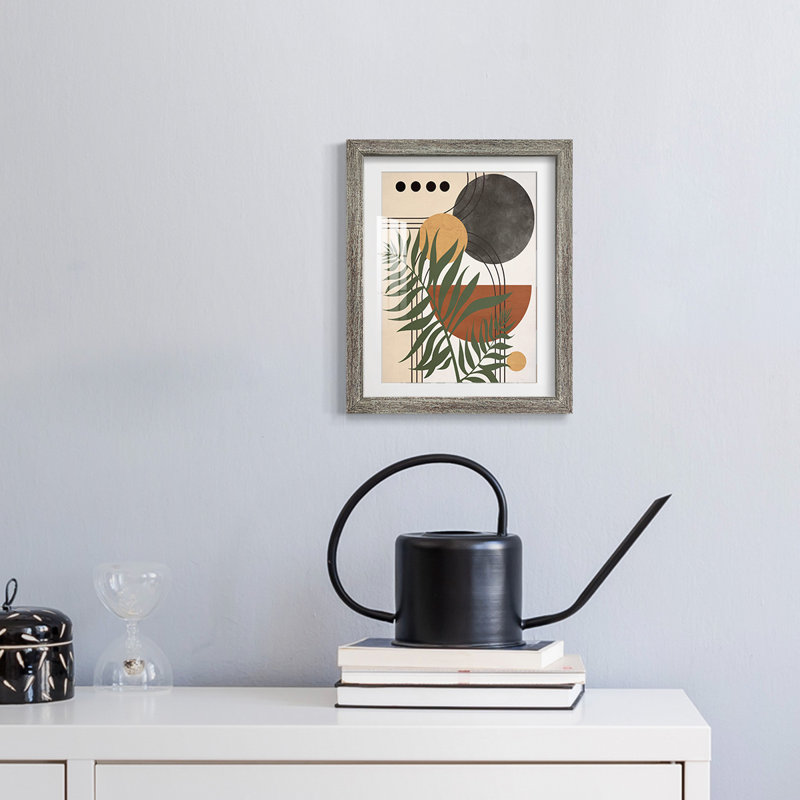 Contemporary Palm II - reproduction encadrée