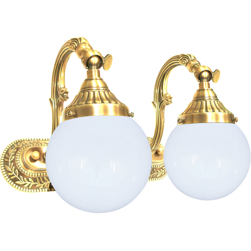 Frazee Solid Brass Armed Sconce, Bright Gold
