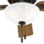 Ventilateur de plafond standard à 5 pales de 52 po avec lumières et chaîne de traction Swanson-49136365