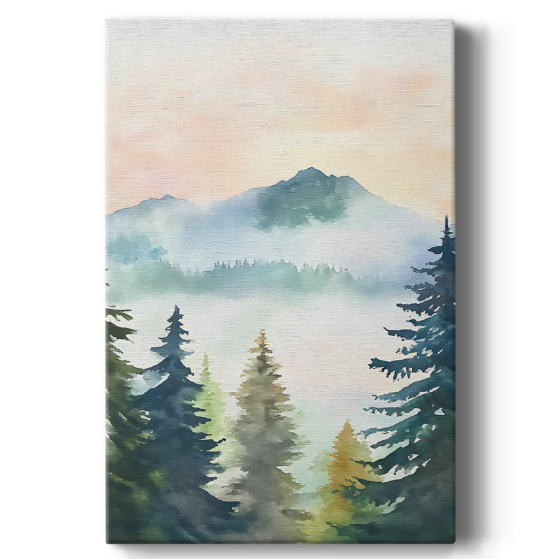 Toile tendue avec paysage LVII Gallery - prête à être accrochée, H 27 po x l 18 po