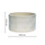 Kew Stoneware Sago Palm Bowl Planter-1525082807