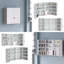 Llyr Surface Mirrored Medicine Cabinet and 10