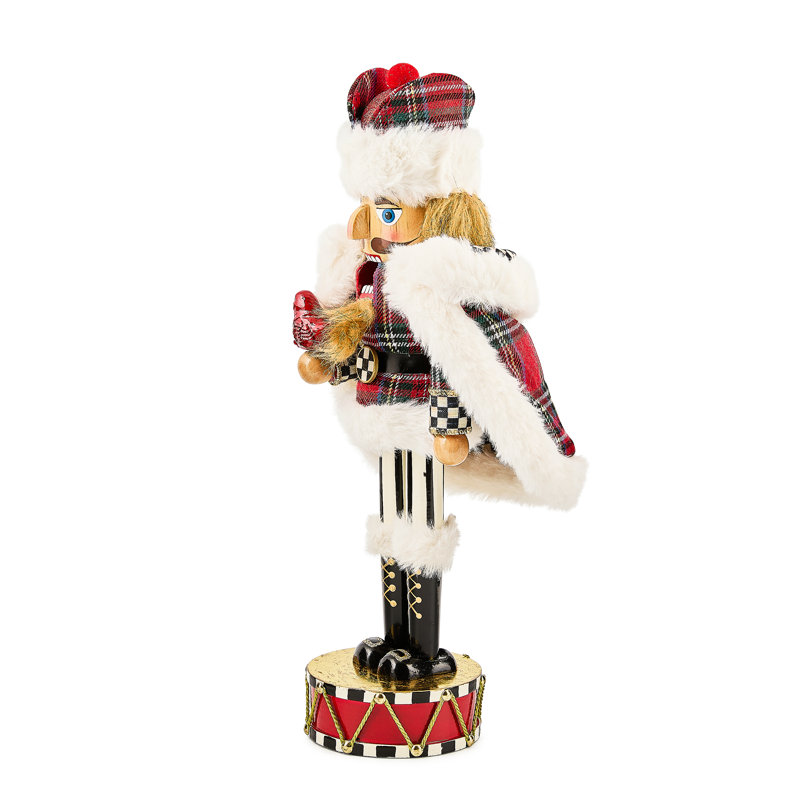 Casse-noisette cardinal Tartan
