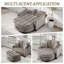 Chaise longue convertible 42,68 po avec repose-pieds avec rangement-1034633096