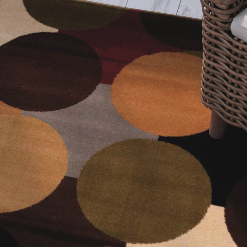 Sebuhi Geometric Indoor Rug, Rectangle 5'3" x 7'3"