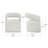 Doley Performance Fabric Dining Chair with Hidden Casters-1263886914
