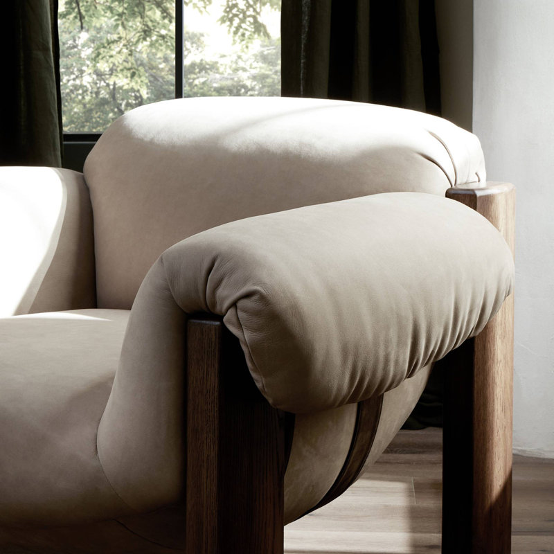 Samena Chair-Nubuck Nude