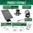 Solar Flagpole Spot Light