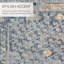 Tapis bleu / gris clair Devoria-2133136096