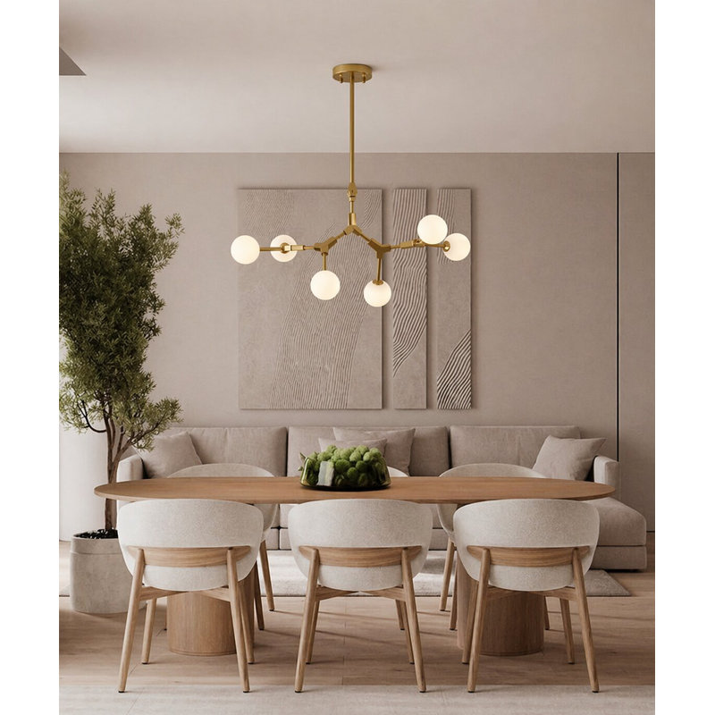 Pamelita Modern 6 Light Modular Chandelier