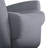Upholstered Polyester Swivel Recliner
