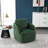 Upholstered Swivel Barrel Chair-557864408