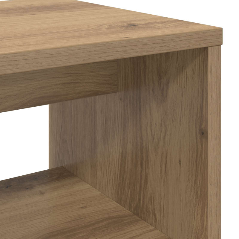 TV Stand, 40cm H x 60cm L x 30cm W, Artisan Oak