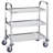 33.9'' H x 29.1'' W Utility Cart with Wheels