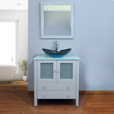 Ensemble de meuble-lavabo simple 30 po Khaqan 
