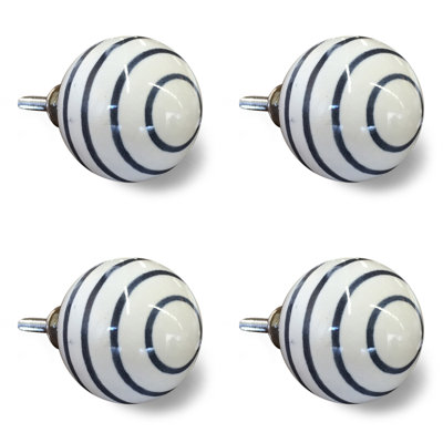 Hand Painted 1/5" Diameter Round Knob Multipack