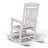 Outdoor Patio HDPE Rocking Adirondack Chair-930783621